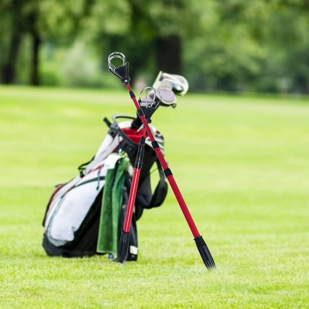 Retractable Scoop Telescopic Golf Ball Retriever Extendable Golf Ball Pick up Grabber Tool Ball Picker Golf Ball Pick up Catcher