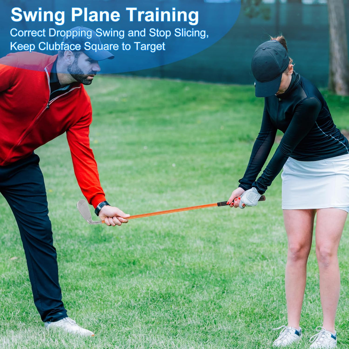 Golf Swing Trainer Golf Training Aid for Strength & Swing Speed, Golf Warm-Up Stick for Tempo & Flexibility Training, Golf Training Club