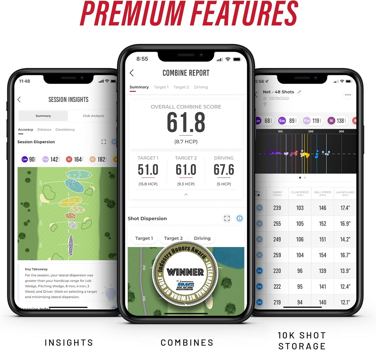 Rapsodo Mobile Launch Monitor Golf Simulator | MLM Iphone & Ipad Only
