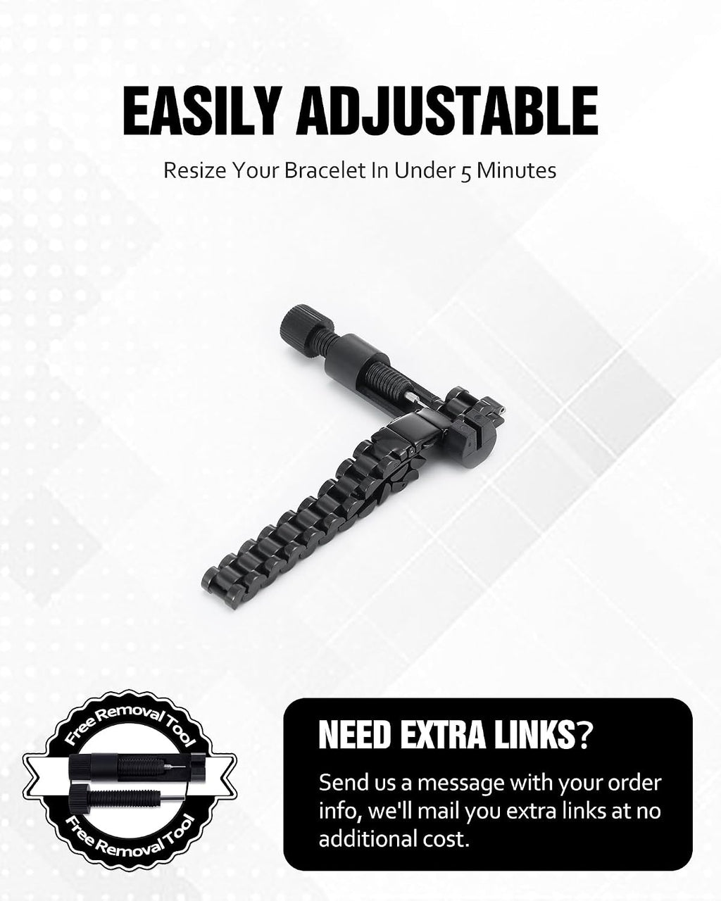 Hematite Magnetic Bracelets for Men
