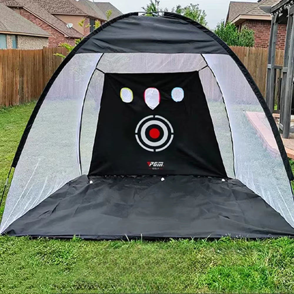 2M Indoor & Outdoor Golf Cutting Net, Golf Hitting Net, Target Cloth, Ideal Golf Training Equipment Golf Training Aids