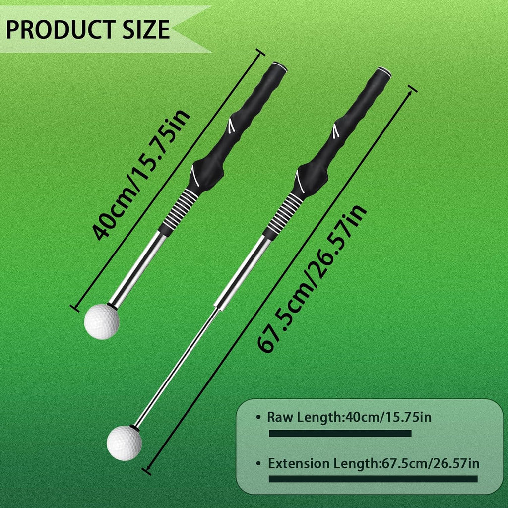 Retractable Golf Swing Trainer - Ideal Golf Swing Training Aid