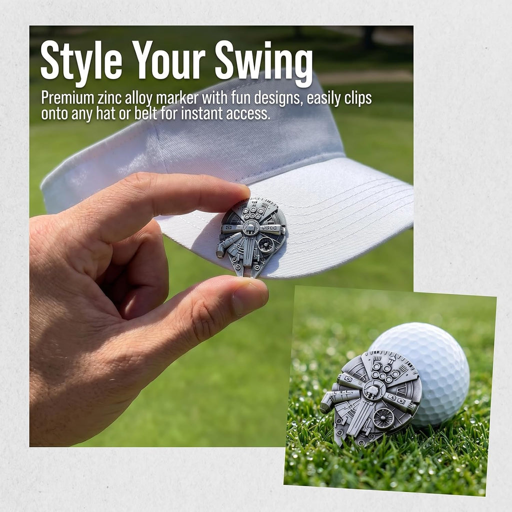 Golf Ball Marker Hat Clip, Golf Accessories for Men, Golf Ball Stamp, Funny Golf Gifts, Golf Gadgets
