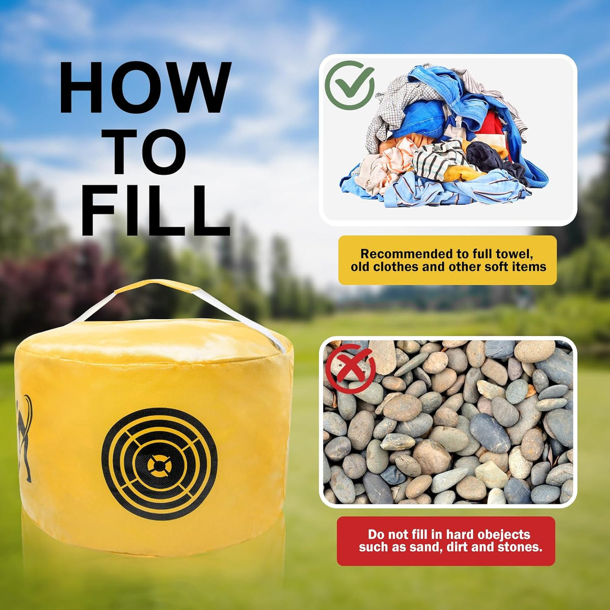 Golf Impact Bag Golf Swing Aids - Golf Swing Trainer Golf Gifts