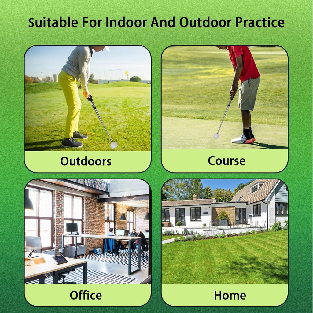 Retractable Golf Swing Trainer - Ideal Golf Swing Training Aid