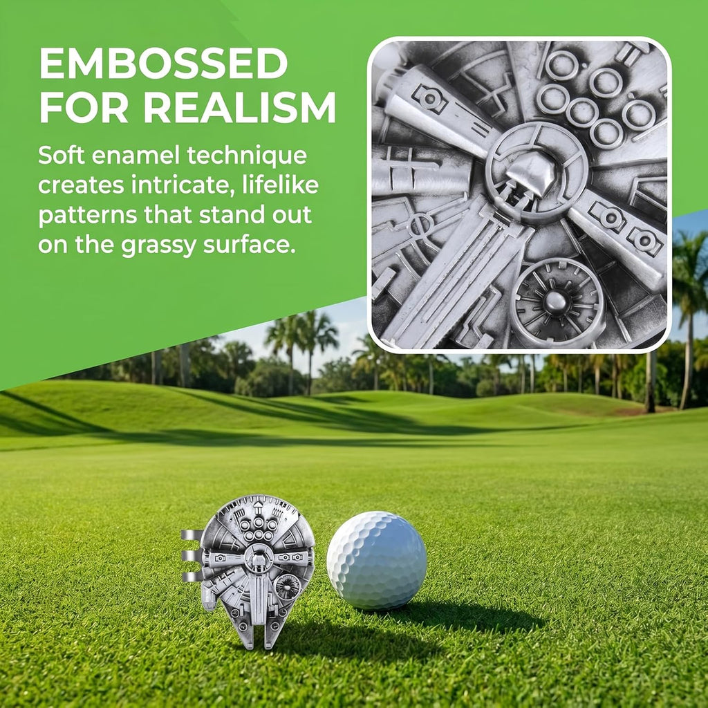 Golf Ball Marker Hat Clip, Golf Accessories for Men, Golf Ball Stamp, Funny Golf Gifts, Golf Gadgets