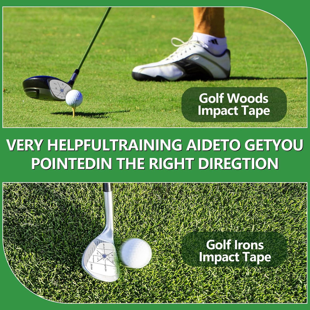 300 Pcs Golf Impact Tape for Woods Irons Putters
