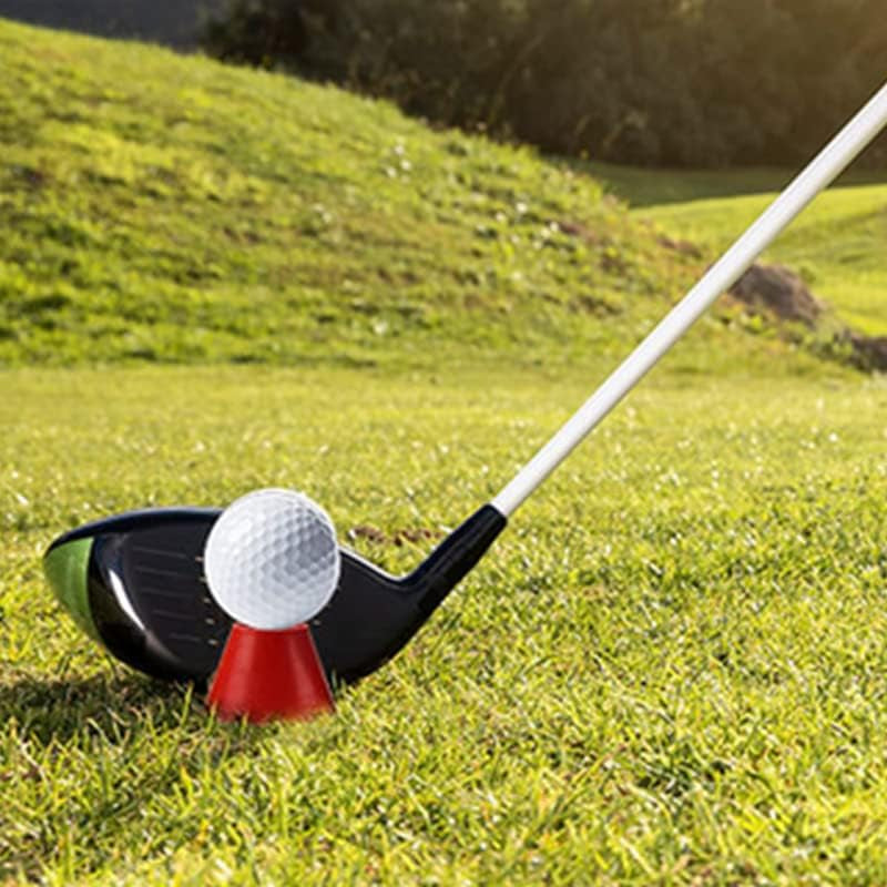 16 Pcs Rubber Winter Golf Tees Indoor Golf Tees 4 Different Heights Practice Golf Tee Holder for Winter Indoor Ground Golfing Practice,14 Mm 18 Mm 24 Mm 38 Mm