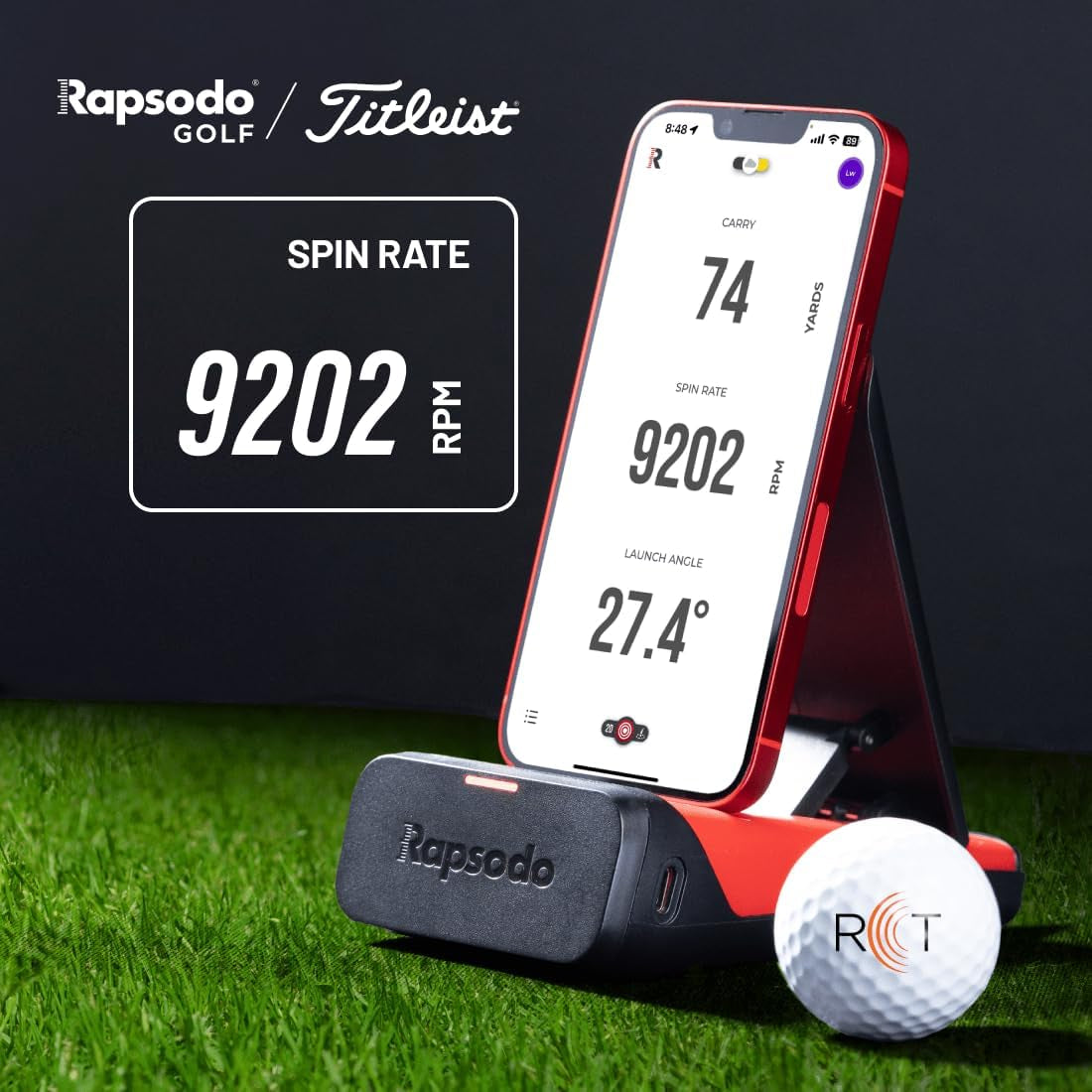 Rapsodo Mobile Launch Monitor Golf Simulator | MLM Iphone & Ipad Only