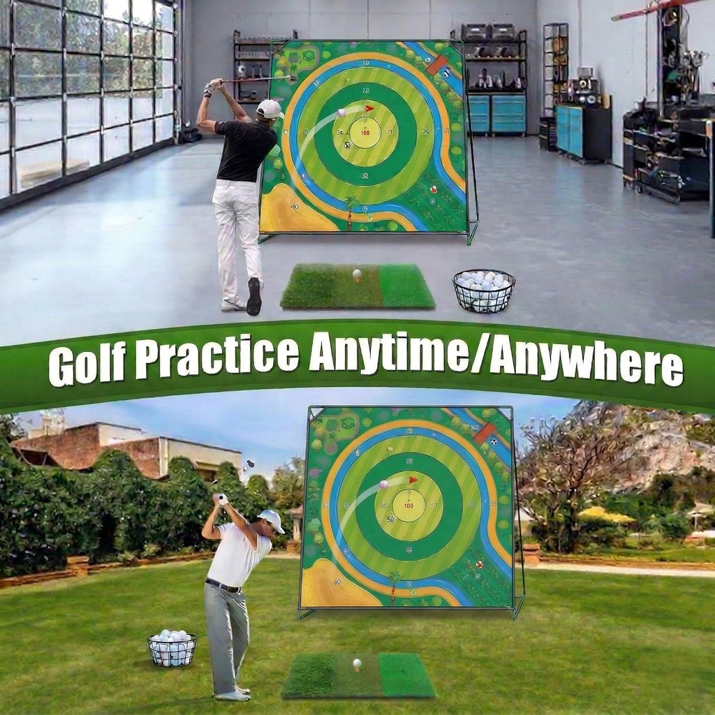 70X70 Inch Golf Chipping Game Battle Golf Extra Large Practice