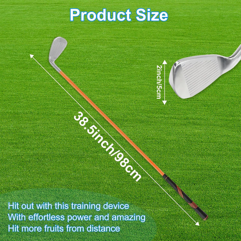 Golf Swing Trainer Golf Training Aid for Strength & Swing Speed, Golf Warm-Up Stick for Tempo & Flexibility Training, Golf Training Club
