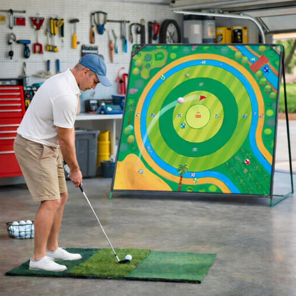 70X70 Inch Golf Chipping Game Battle Golf Extra Large Practice