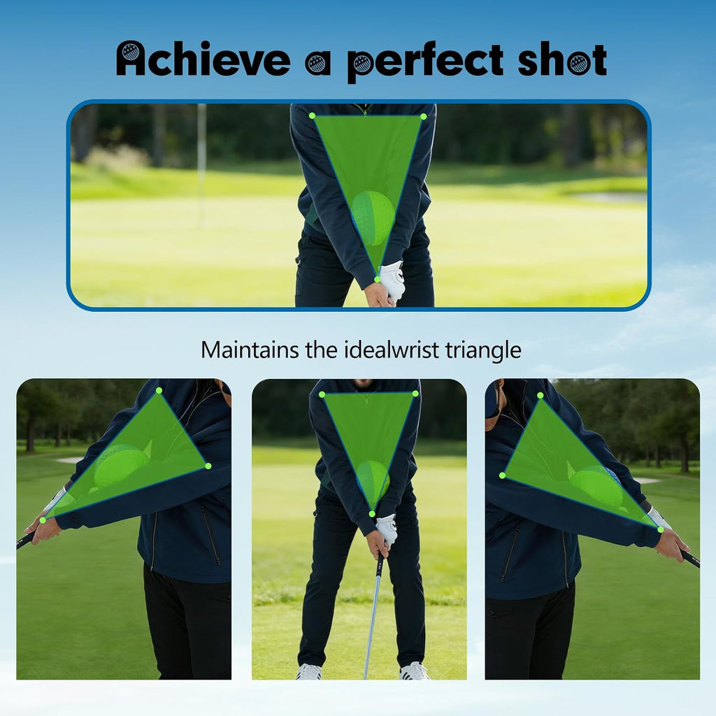 Golf Training Aid Ball, Golf Training Ball between Arms Optimize Impact Accuracy and Swing, Fix Slicing, Scooping & Chicken Wing, Make Training Efficient Golf Swing Trainer